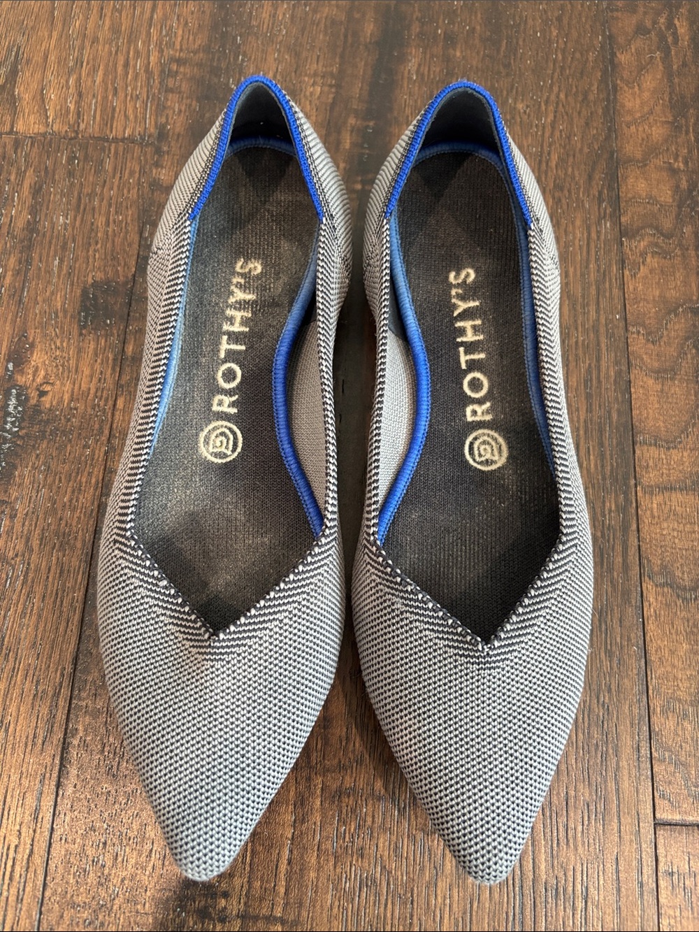 Rothy's The Point Cloud Grey 8.5W